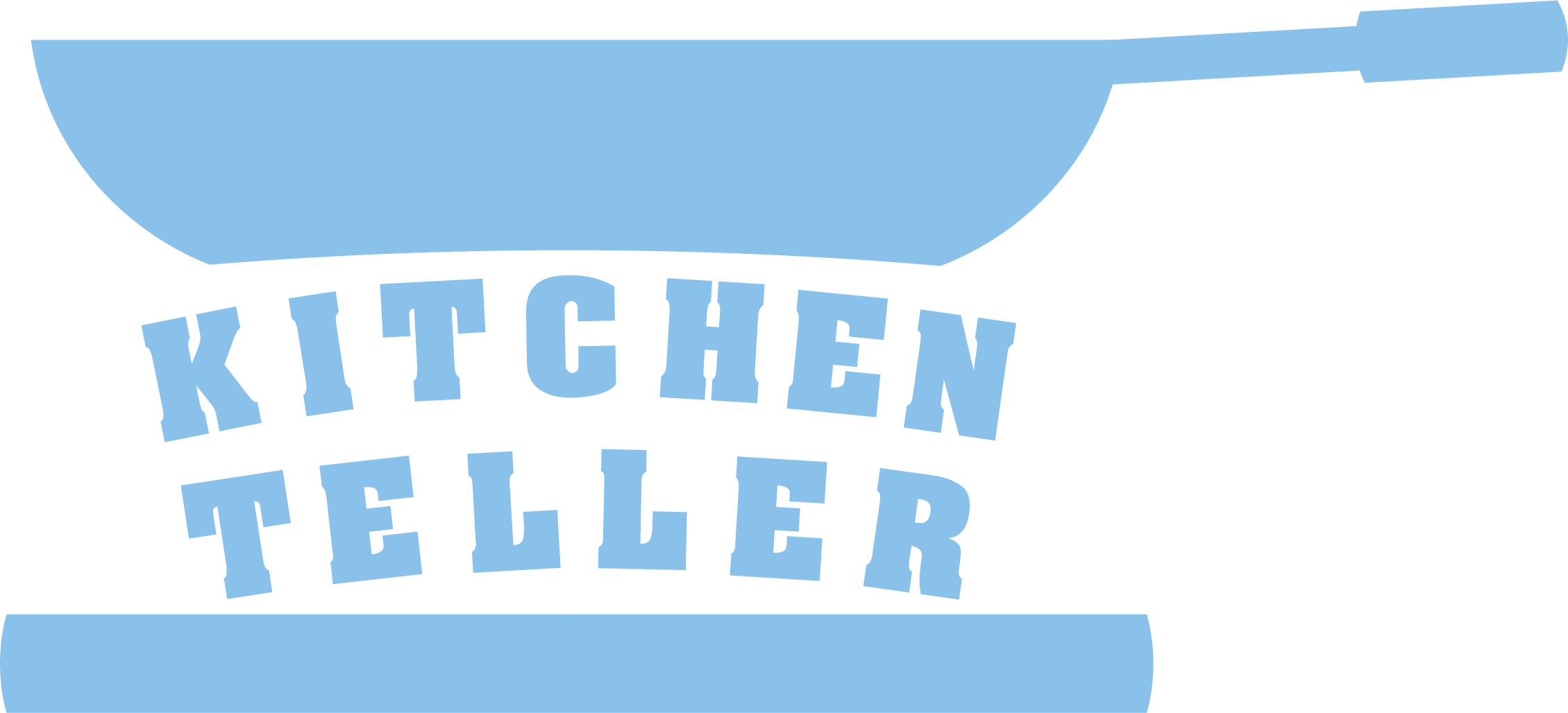 kitchenteller logo curved blue 89C1EA