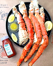 Huge Alaskan Red King Crab Legs