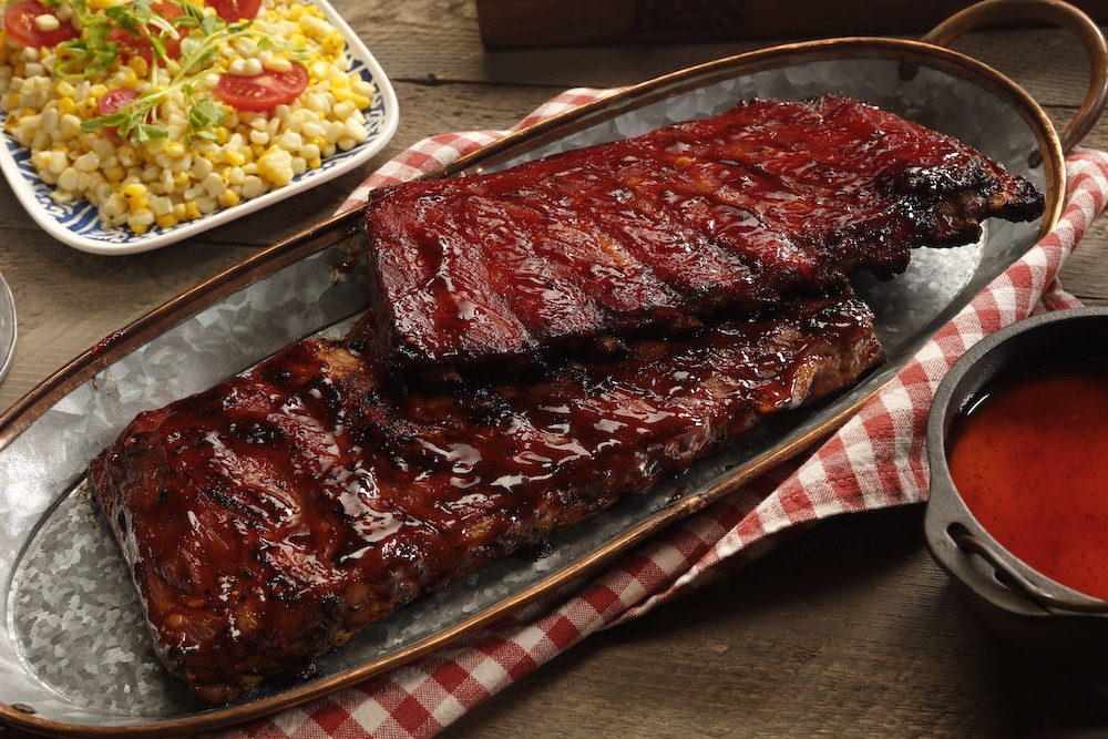 snake river farms bbq baby back ribs hormone free Berkshire (Kurobuta) pork