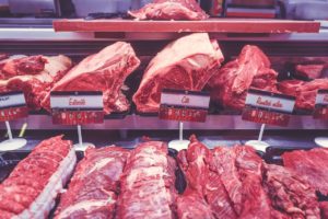 best steak cuts display in a butcher shop