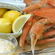 Large Alaskan Snow Crab Clusters