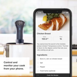 Anova Culinary AN500-US00 Sous Vide Precision Cooker WiFi review connectivity app