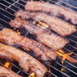 grilling meat on charcoal wood gas types of grill