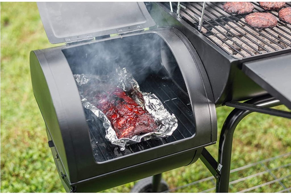 offset smoker Royal Gourmet CC1830SC Charcoal Grill with Offset Smoker review