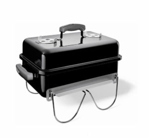 product photo side view Weber 121020 Go-Anywhere Charcoal Grill best portable for camping review