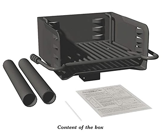 Content of the box Pilot Rock Heavy Duty Park Style Charcoal Grill review