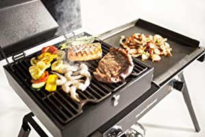 Dual Gas Grill and Griddle Combo