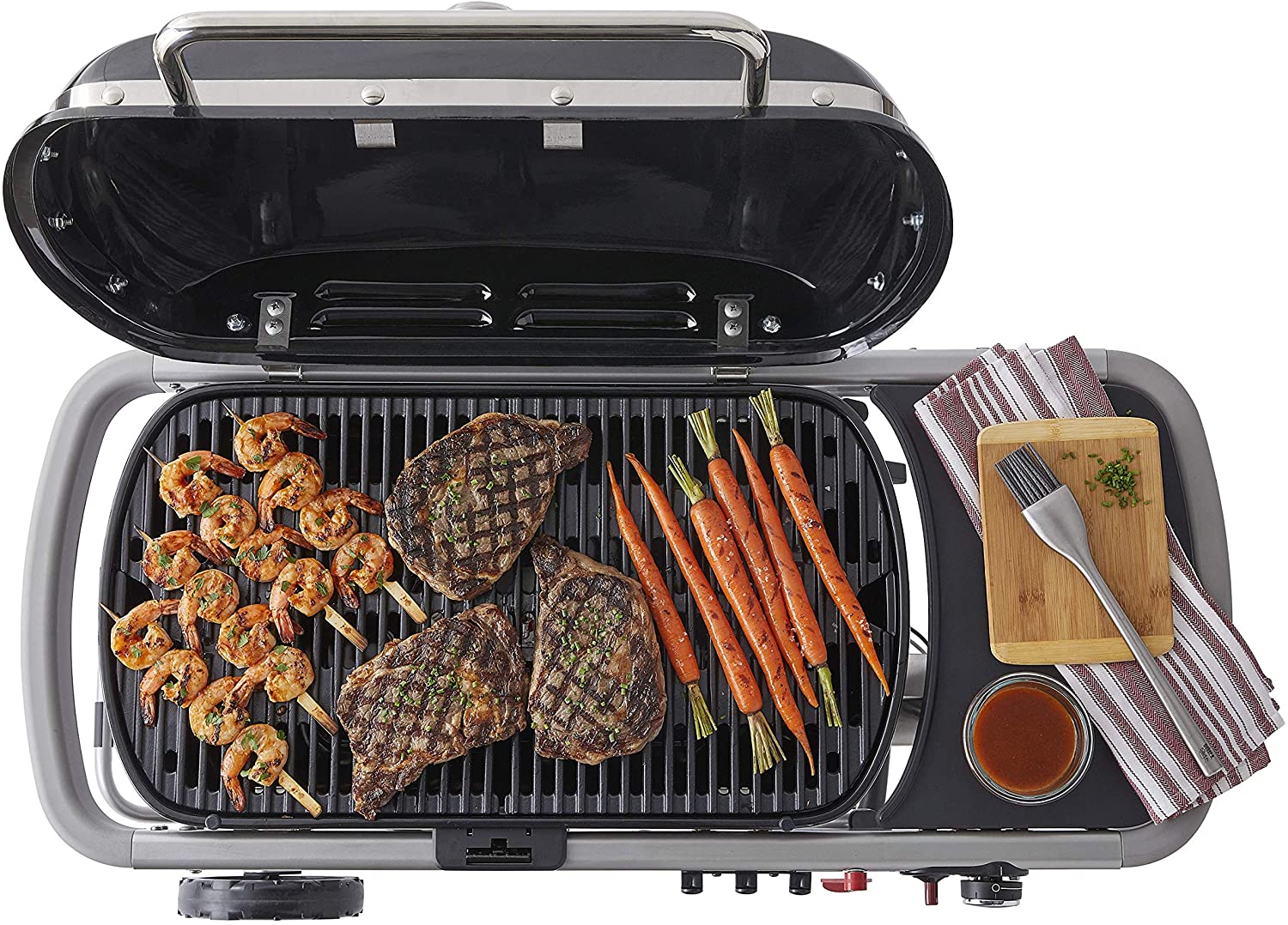 Large Cooking Area Weber Traveler Best Portable Gas Grill review