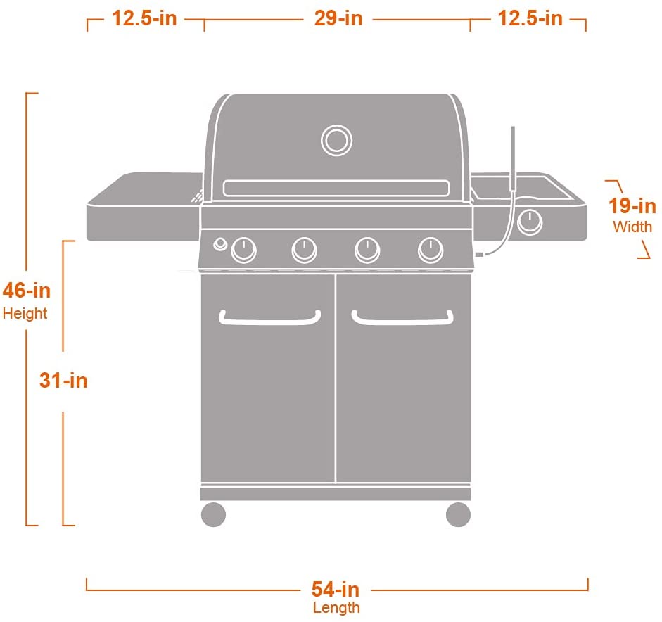 Specs of Monument Grills 13892 Gas Grill review