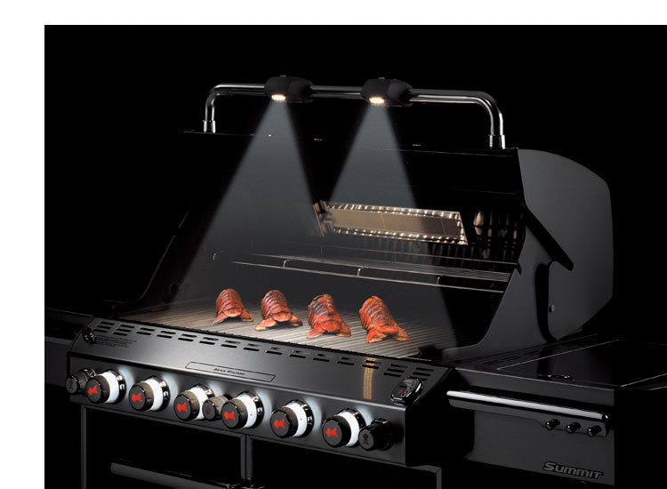 Grill out handle light Weber Summit s470 Gas Grill 4 Burner review