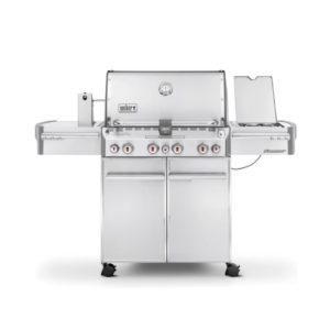 Product photo front view Weber Summit s470 Gas Grill 4 Burner review