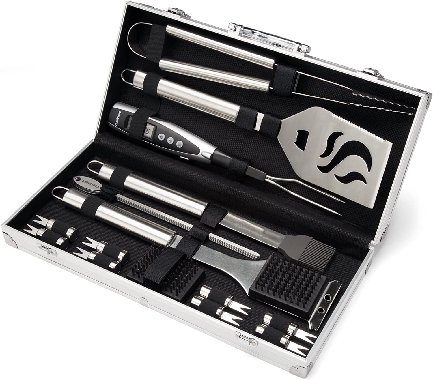 Cuisinart CGS-5020 BBQ Tool Aluminum Carrying Case Deluxe Grill Set