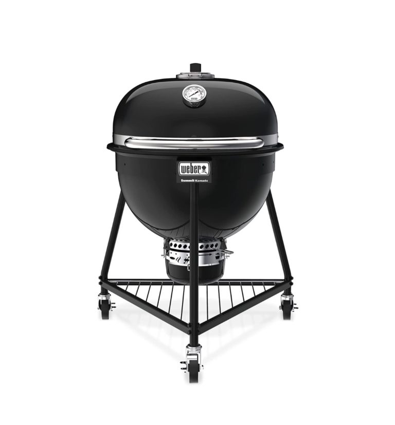 Product front view Weber Summit Kamado E6 Grill review