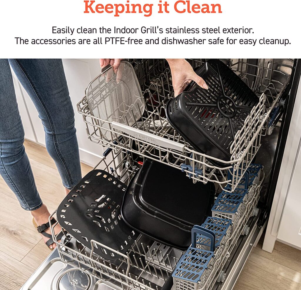 Easy to Clean Nonstick Dishwasher safe