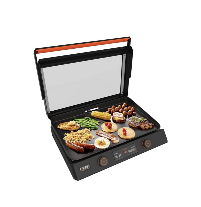 Product front view of Blackstone Indoor Electric Griddle E series 22 Inch review