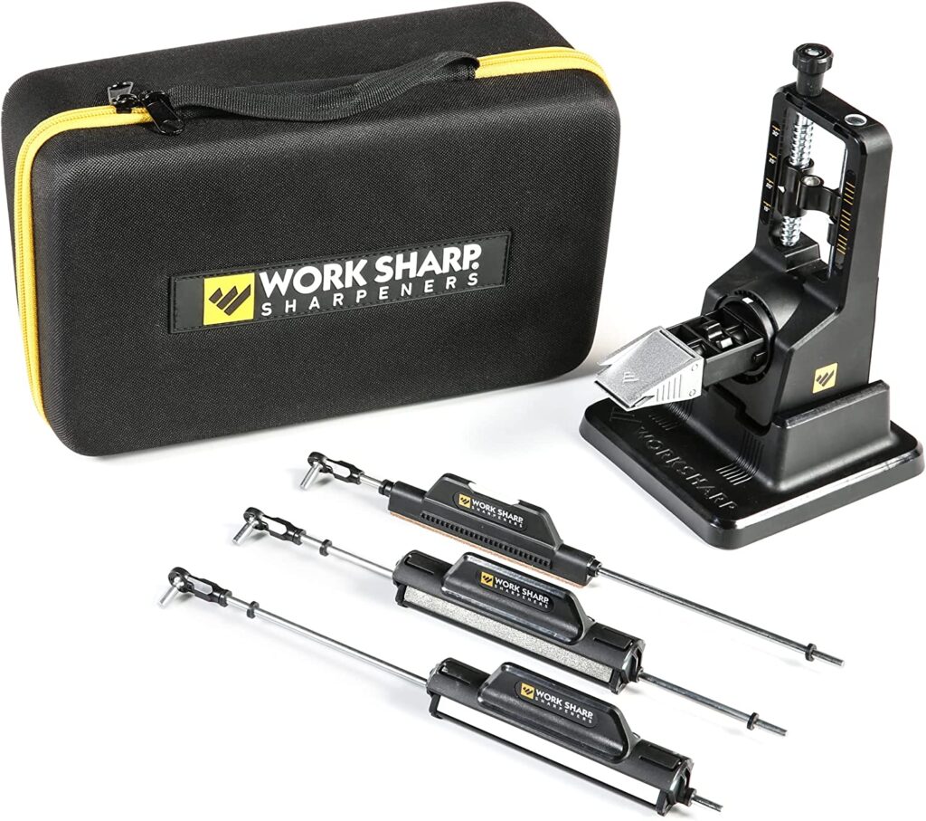 Work Sharp Precision Adjust Elite Knife Sharpener with carrying case kitchen gifts ideas