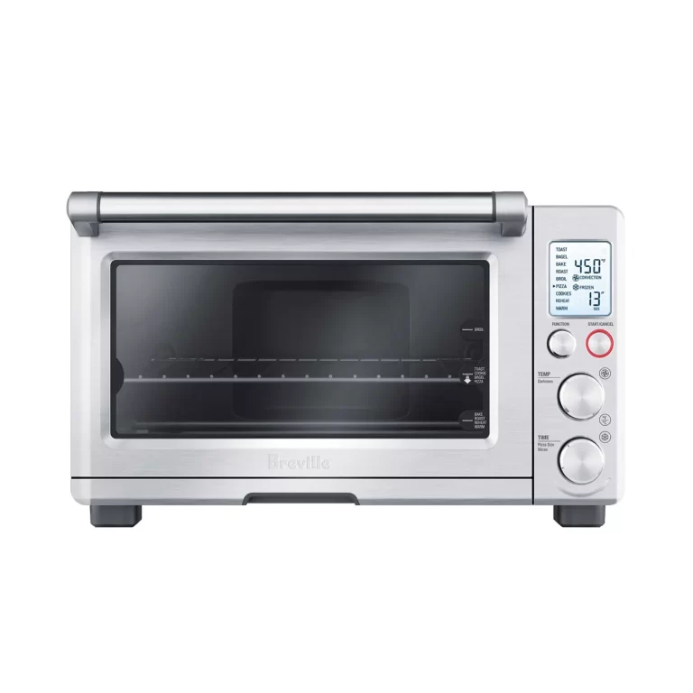 Front view of Breville BOV800XL Smart Convection Toaster Oven review