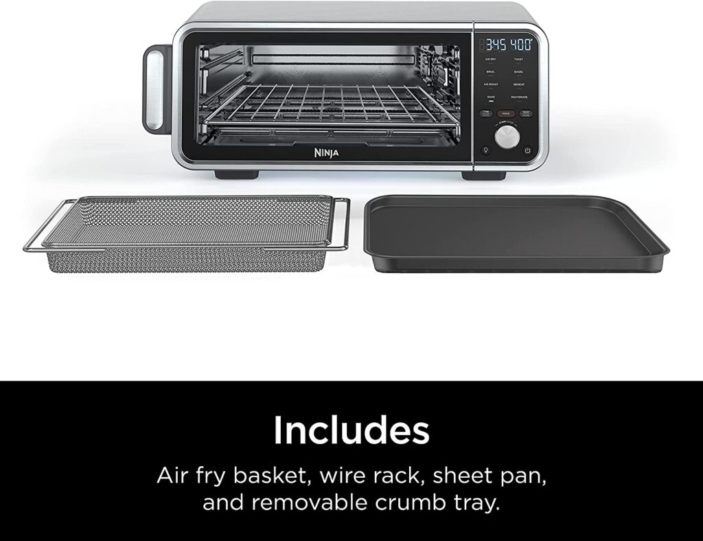 Accessories of Ninja SP201 Digital Air Fry Pro 8-in-1 Oven review